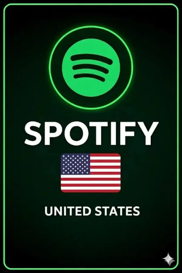 Подарочная карта Spotify (США) — Код активации