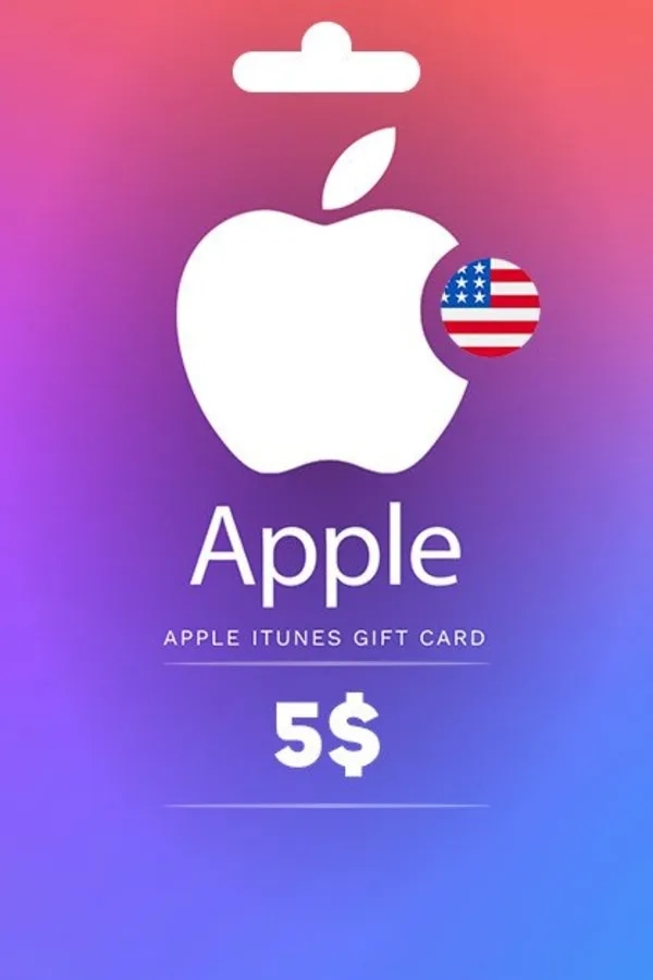 Подарочная карта iTunes 5 $ (США) — Код активации