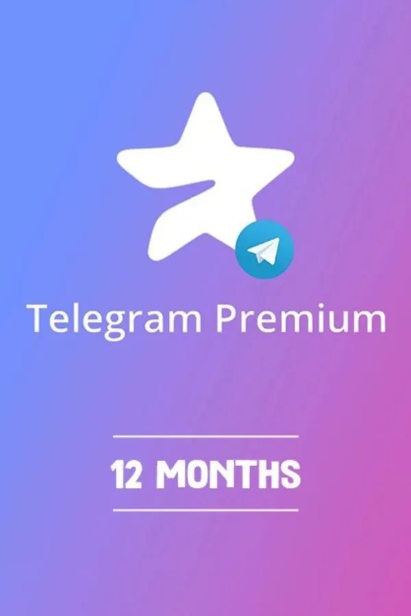 Telegram Premium — 12 месяца