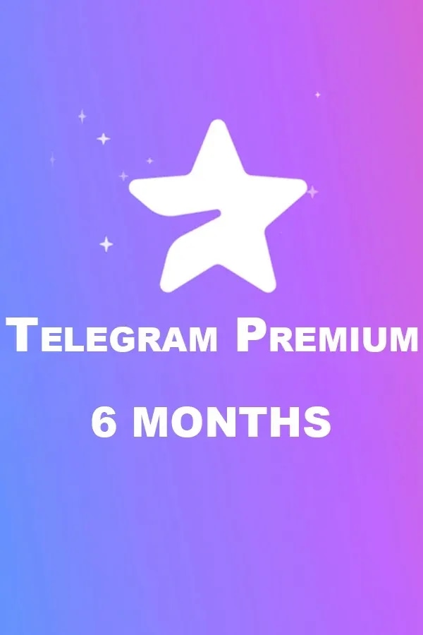 Telegram Premium — 6 месяца